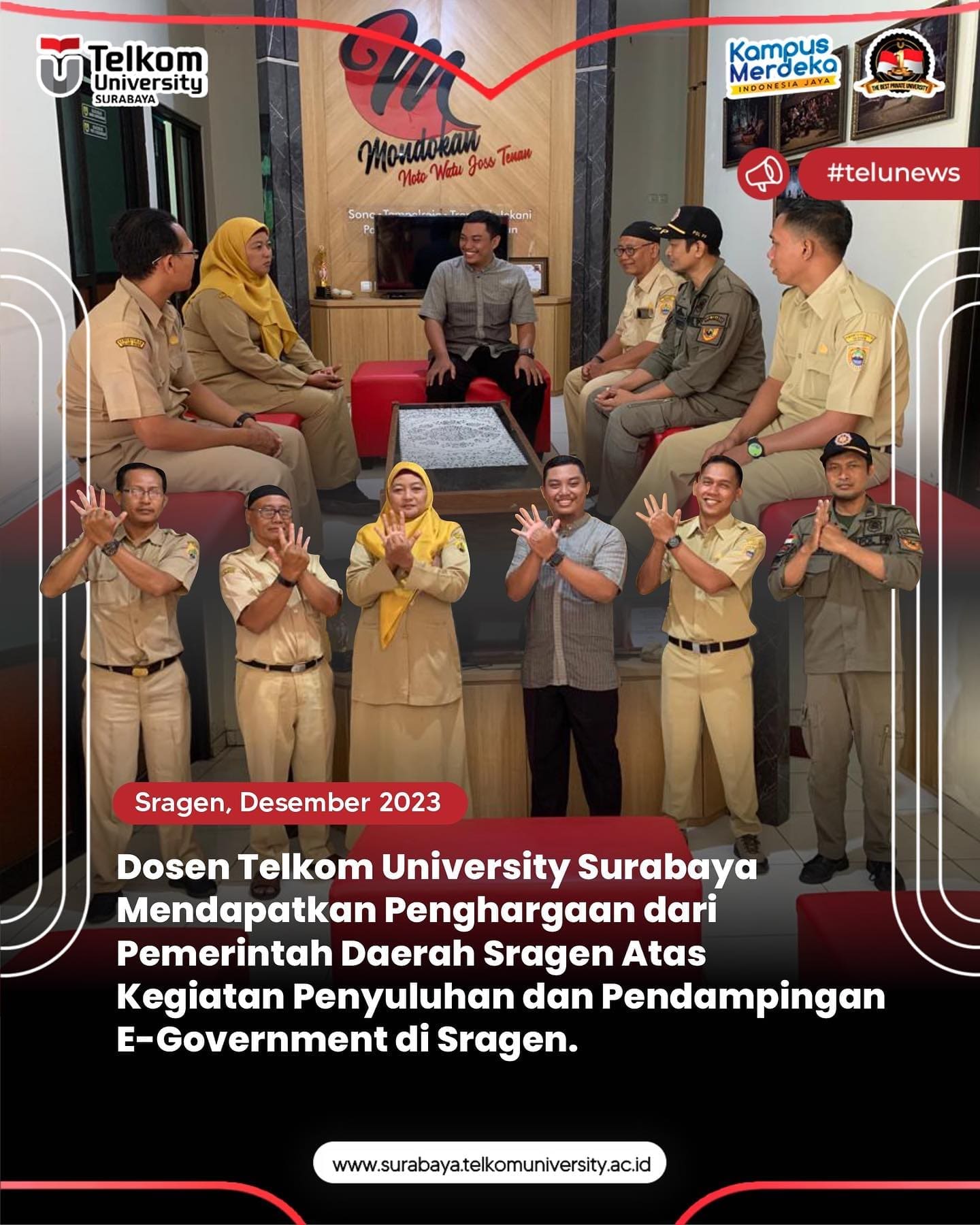 Aksi nyata Dosen Tel U Surabaya dalam tingkatkan literasi digital di