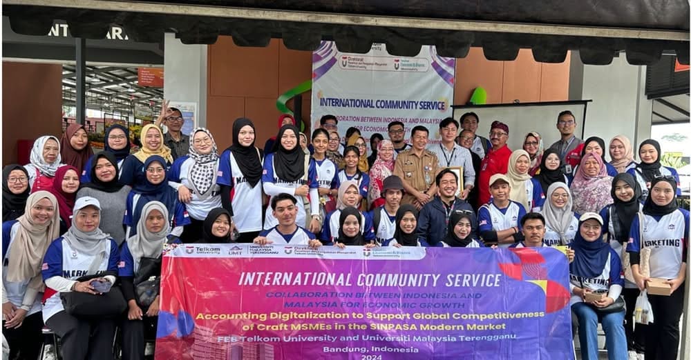 FEB Telkom University Gelar Abdimas Internasional untuk Dukung Daya Saing