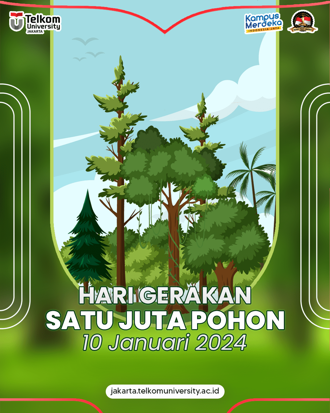 Hallo TelUtizen Jkt Sebuah langkah besar untuk alam kita Mari