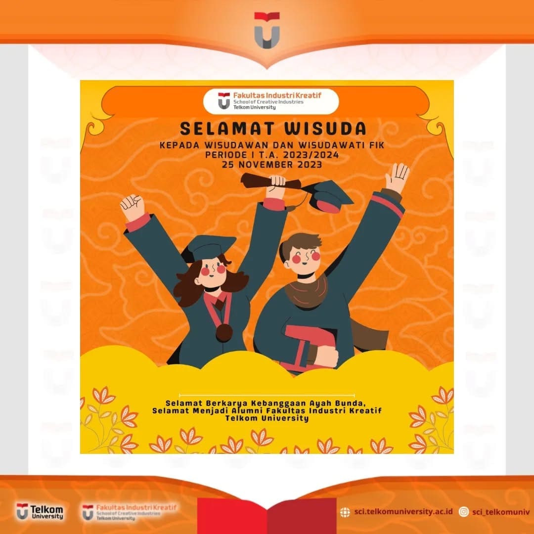 Selamat kepada semua kepada Wisudawan dan Wisudawati Sarjana dan Pascasarjana