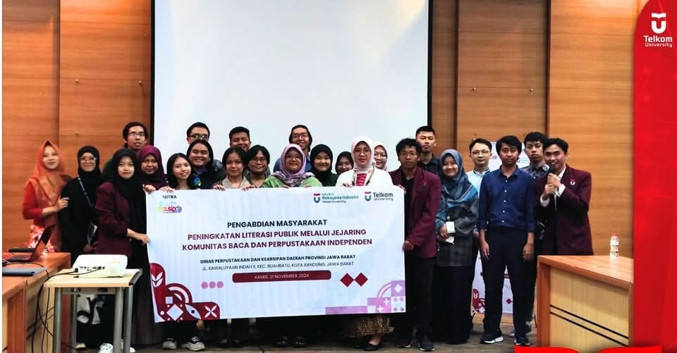 Telkom University Dorong Literasi Publik Melalui Kolaborasi Komunitas