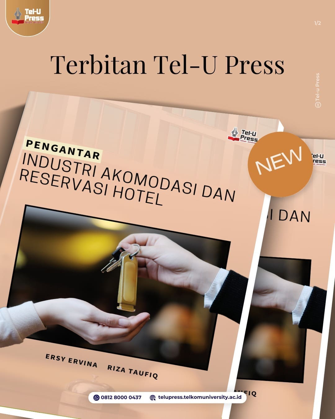 Temukan kunci sukses dalam memasuki dunia industri perhotelan melalui buku