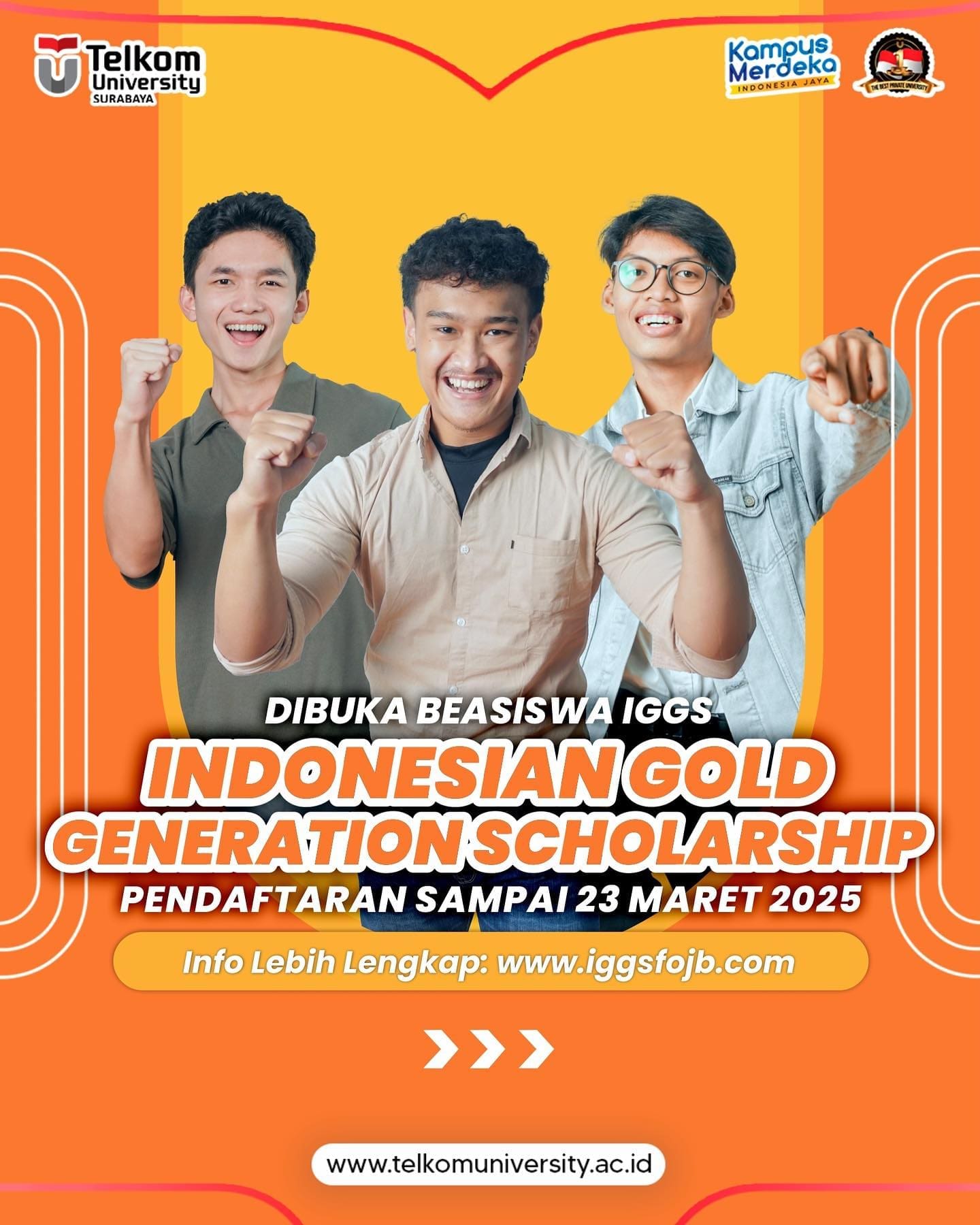 1738365223 Bukan Lagi Mimpi Kamu berkesempatan mendapatkan beasiswa hingga 100 tanpa