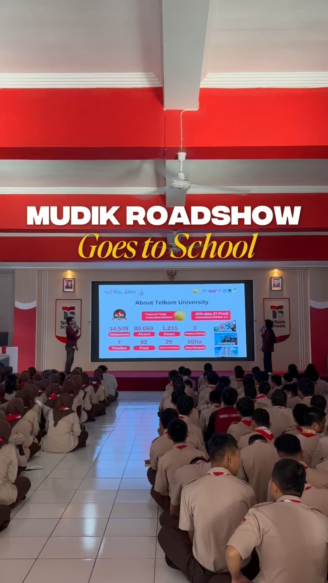 1739657563 Mudik Roadshow Telkom University 2025 berakhir sudah kami sangat senang