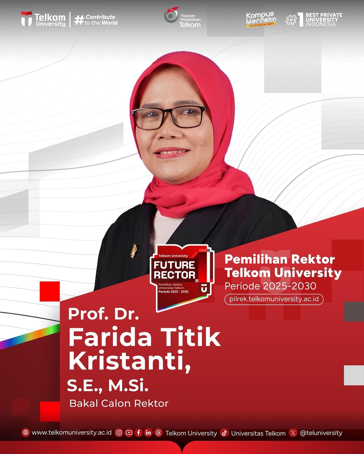 1740107947 HEI TelUtizen Telkom University dengan bangga mempersembahkan 15 Bakal Calon