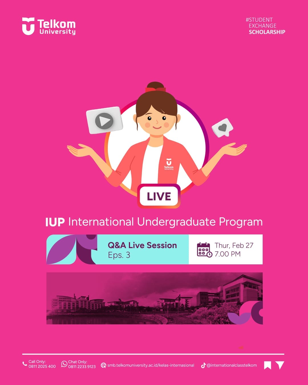 1740502174 Got questions about the International Undergraduate Program Weve got you