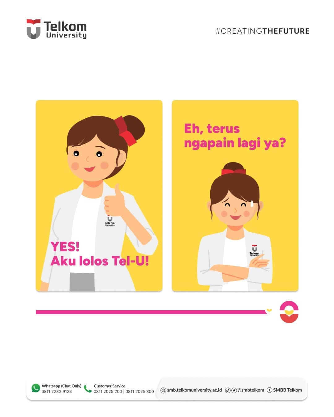 1740919895 Sudah lolos seleksi Telkom University lewat UTG 1 dan JPA