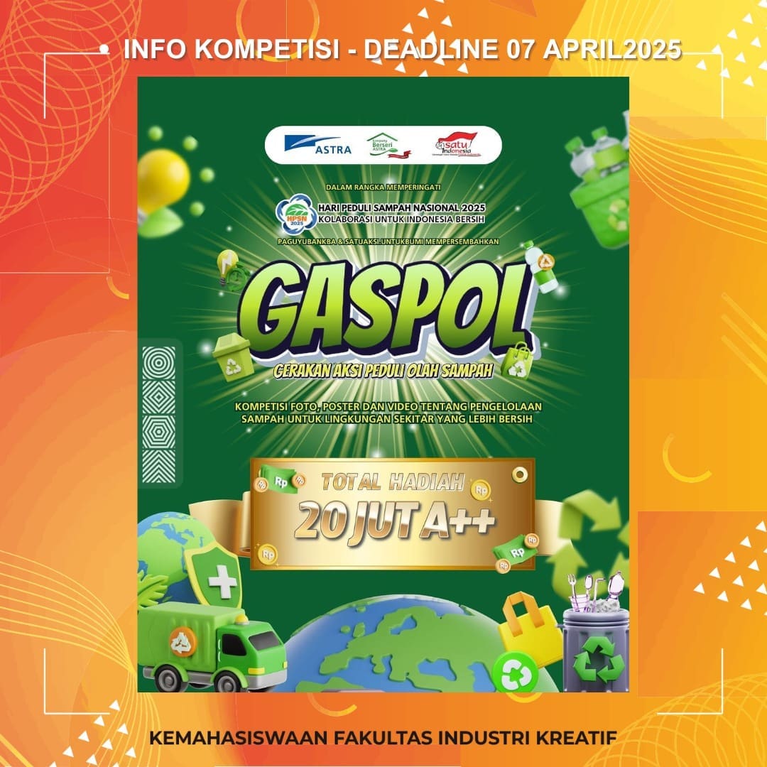 1741248609 INFO KOMPETISI Deadline 07 April 2025 More