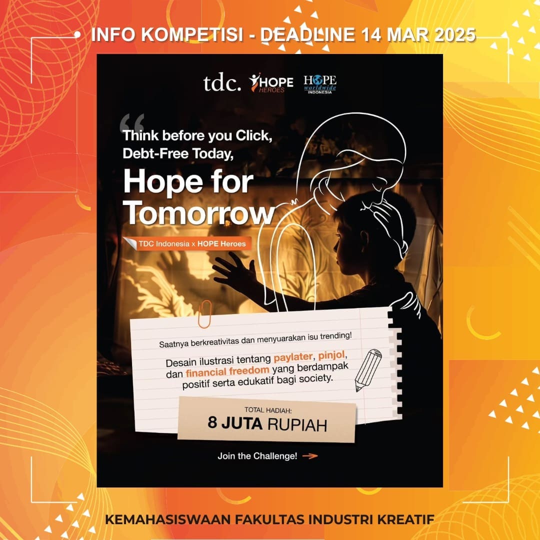 1741276291 INFO KOMPETISI Deadline 14 Mar 2025 More