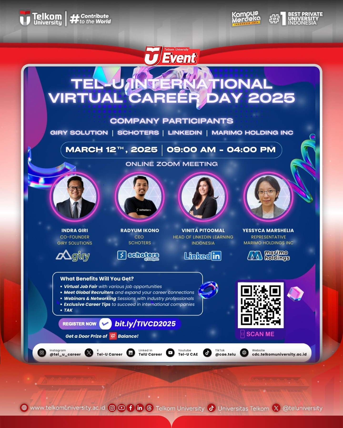 1741405589 TEL U INTERNATIONAL VIRTUAL CAREER DAY 2025 Ready to build your