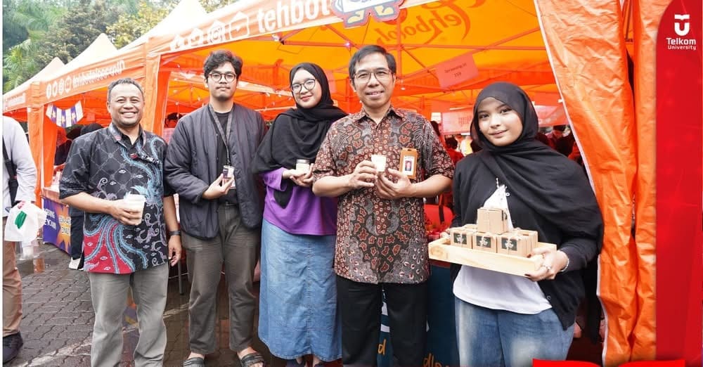 176 Kelompok Usaha Mahasiswa Tel-U Ramaikan Acara Market Day 2025, Sajikan Produ