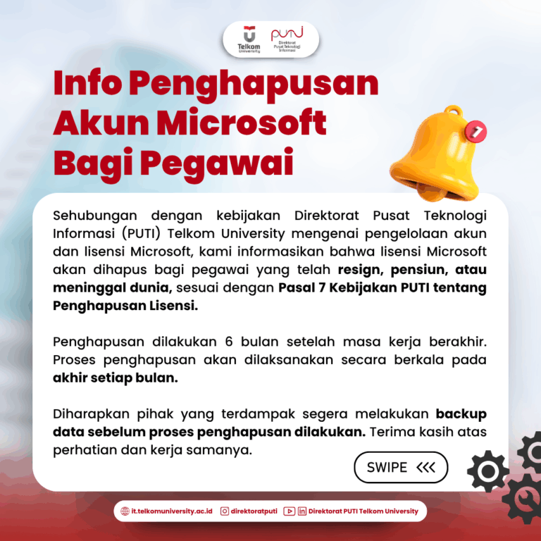 INFO PENGHAPUSAN AKUN PEGAWAI