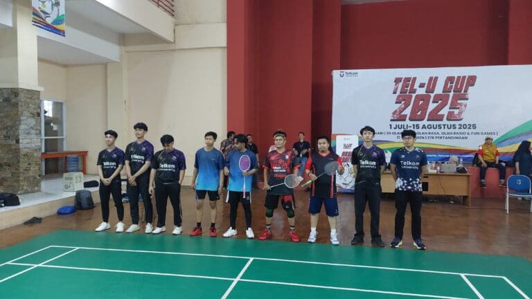 Semangat Strategi di Lapangan Bulutangkis TEL U CUP 2025 9