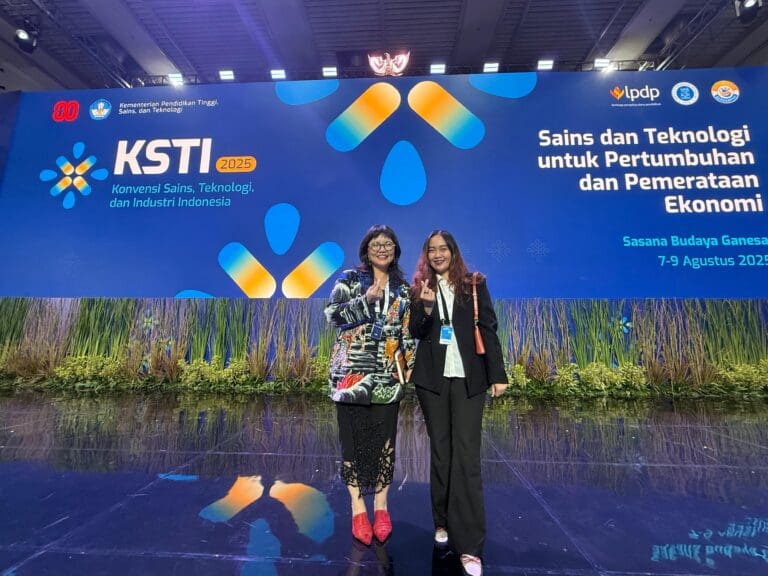 Telkom University menghadiri undangan kegiatan Konvensi Sains, Teknologi dan Industri (KSTI) Indonesia di Auditorium Utama SABUGA ITB 12