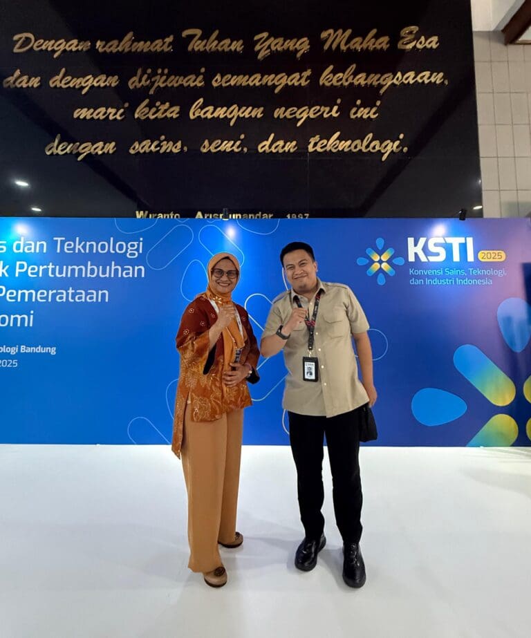 Telkom University menghadiri undangan kegiatan Konvensi Sains, Teknologi dan Industri (KSTI) Indonesia di Auditorium Utama SABUGA ITB 20