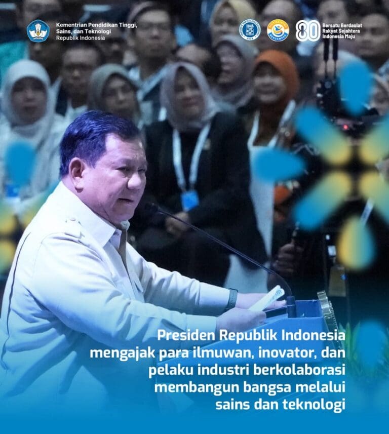 Telkom University menghadiri undangan kegiatan Konvensi Sains, Teknologi dan Industri (KSTI) Indonesia di Auditorium Utama SABUGA ITB