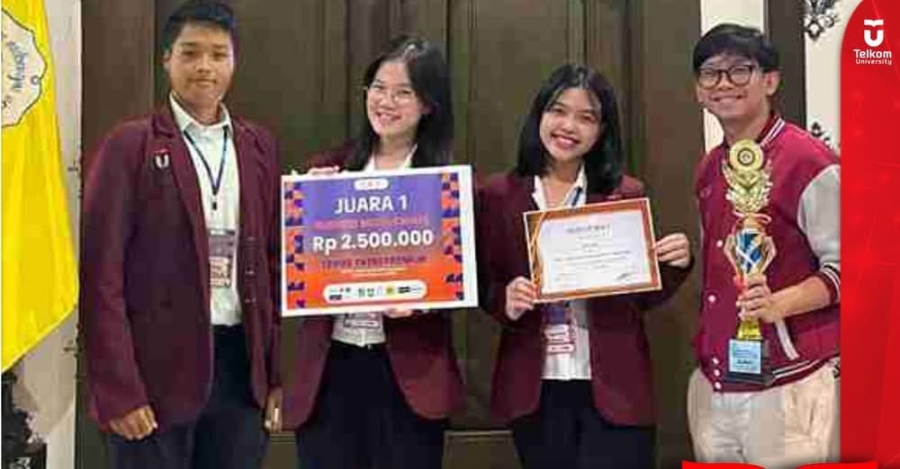 Mahasiswa S1 Sistem Informasi Telkom University Kampus Jakarta Berhasil Raih Jua