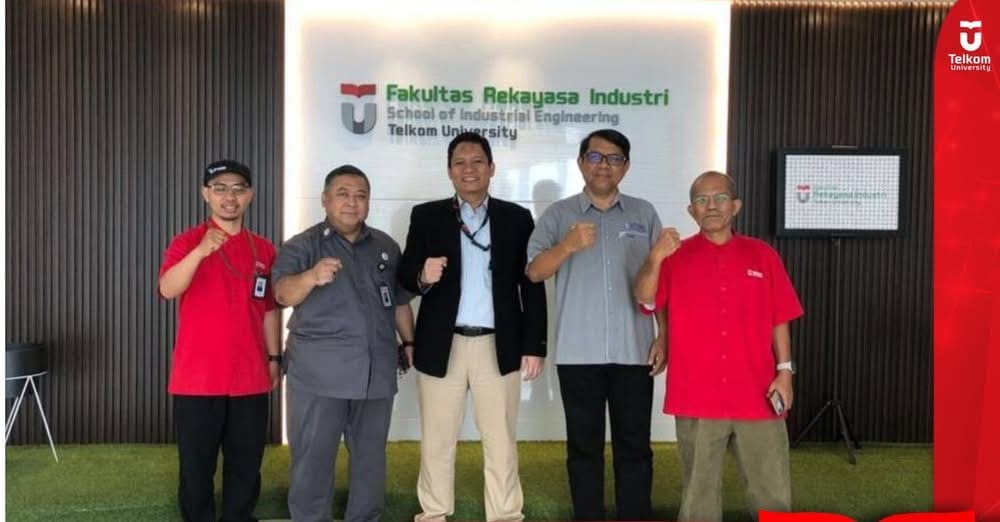 Perkuat Jejaring Global, FRI Tel-U Terima Kunjungan UTHM Bahas Kerja Sama Riset