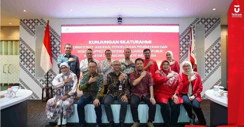 Tel-U Terima Kunjungan Kementerian Keuangan dan Badan Wakaf Indonesia untuk Shar