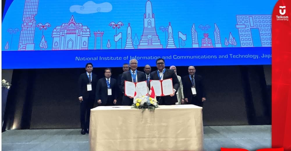 Tel-U dan NICT Jepang Perkuat Kolaborasi Riset Melalui MoU di Bidang Teknologi I