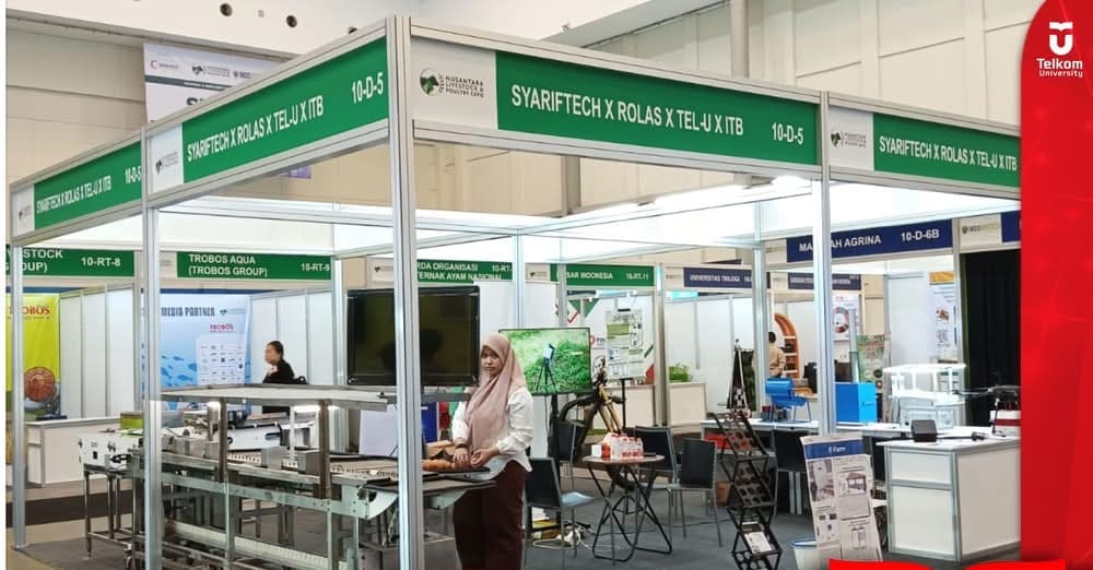 Tel-U x SYARIFTECH x ITB: Pamerkan Inovasi Teknologi untuk Ketahanan Pangan & Li