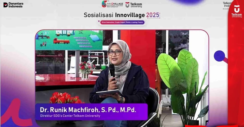 Telkom Indonesia dan Telkom University Lakukan Sosialisasi INNOVILLAGE 2025, Duk
