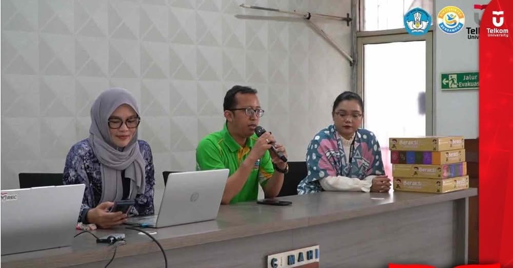 Telkom University Luncurkan Board Game “BERAKSI” Berbasis AR Sebagai Edukasi Pen
